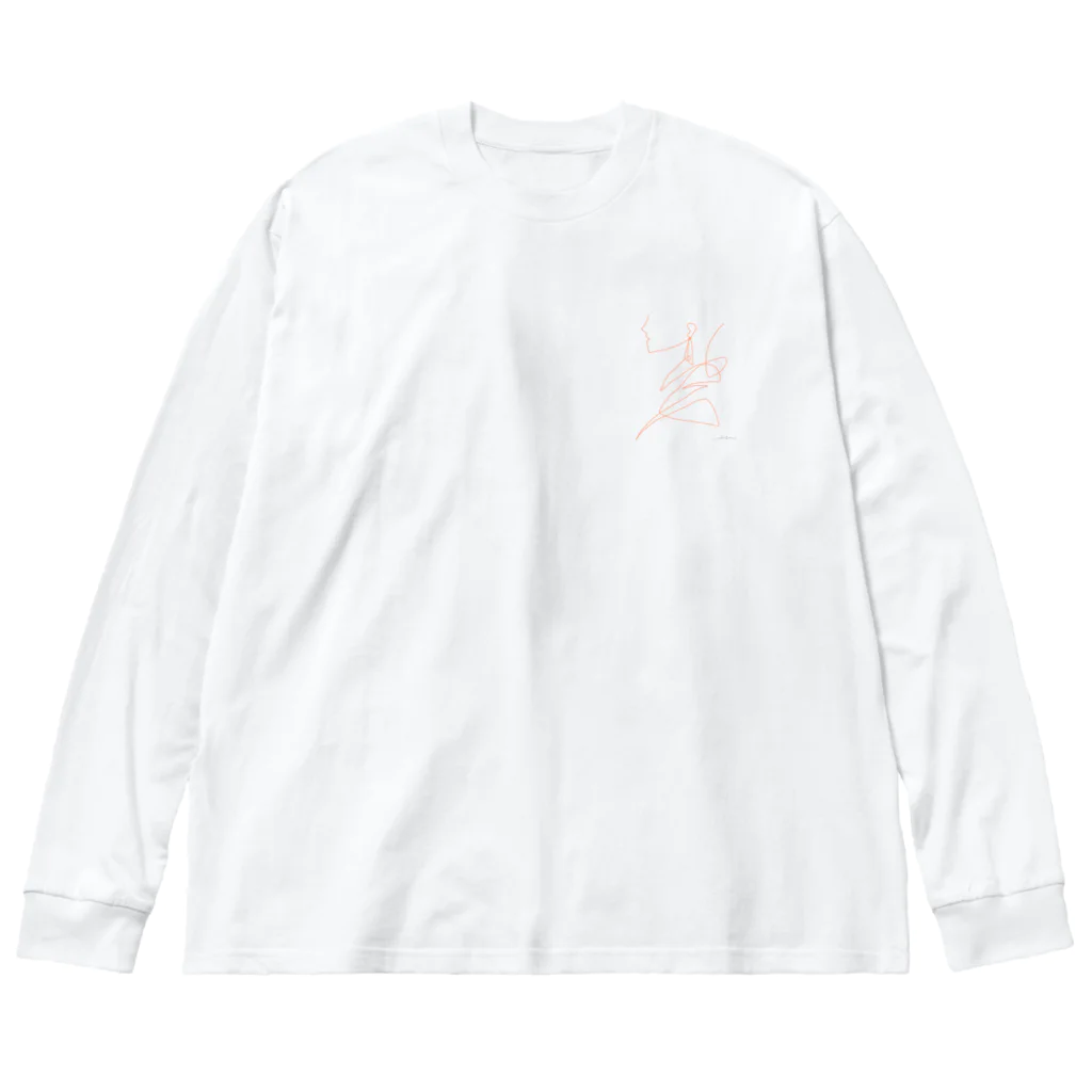 322のヨコガオ Big Long Sleeve T-Shirt