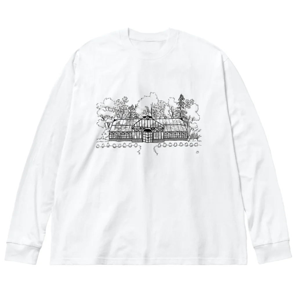 【Botanica】 のglass house ビッグシルエットロングスリーブTシャツ