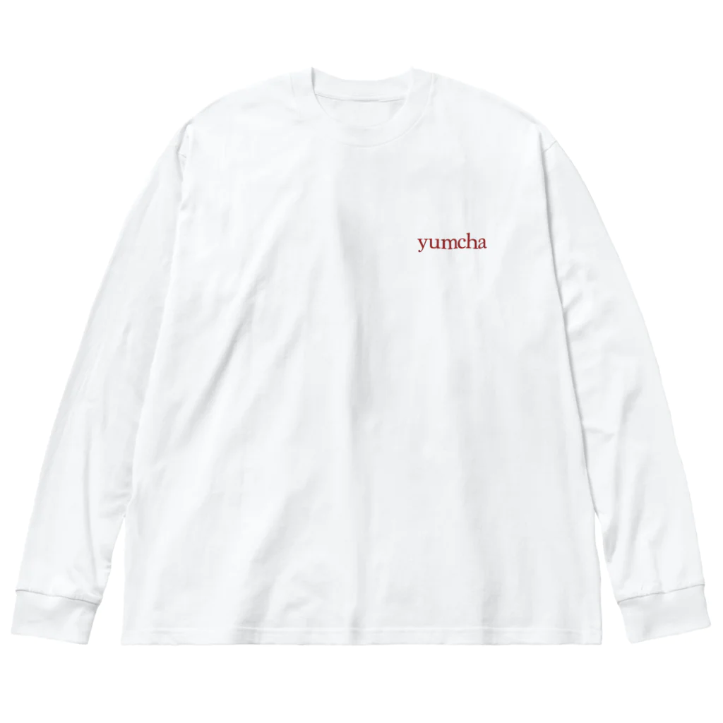 BOREDAMNのyumcha girl ビッグシルエットロングスリーブTシャツ