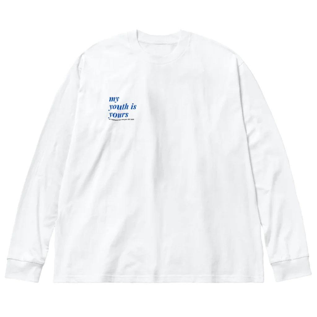 @uapomのYOUTH ビッグシルエットロングスリーブTシャツ