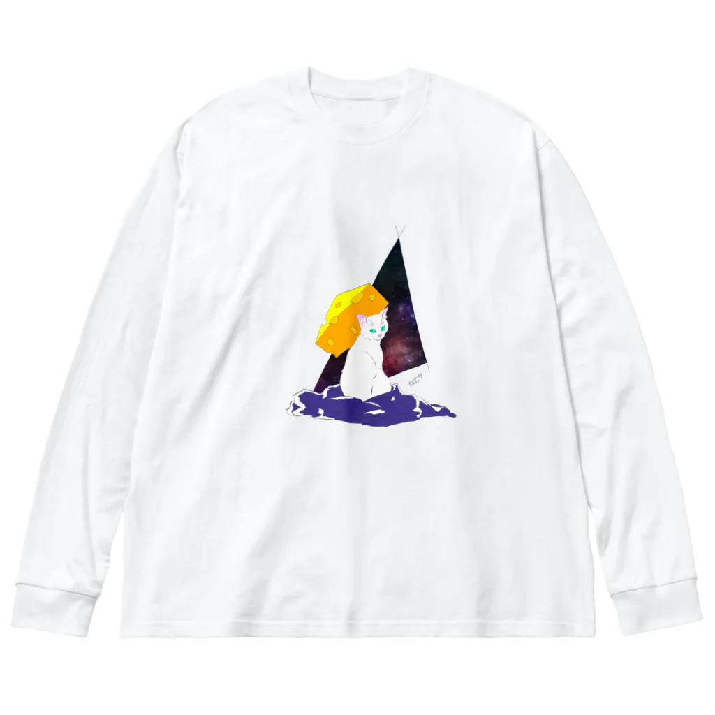 にのもの（・ω・｀)のちゃんぱおん Big Long Sleeve T-Shirt