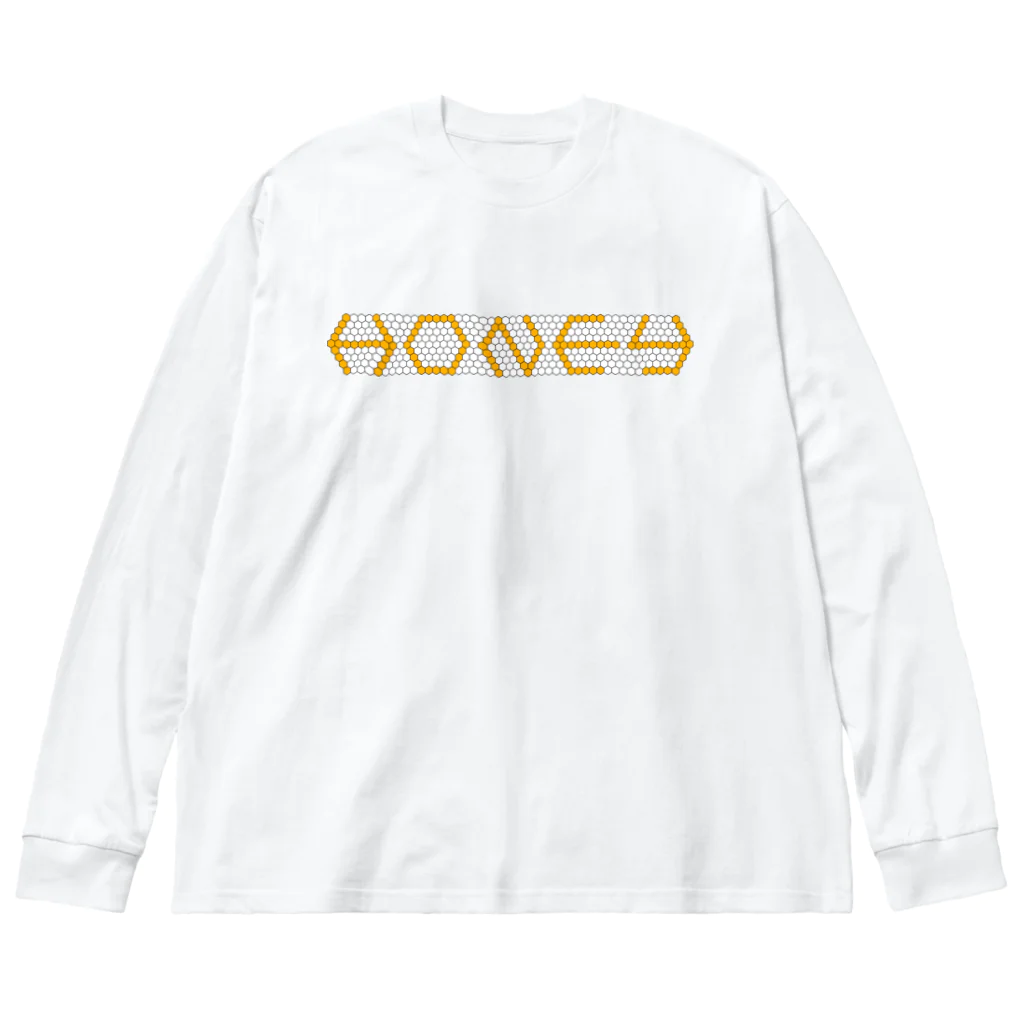 STDのHoneycomb ビッグシルエットロングスリーブTシャツ