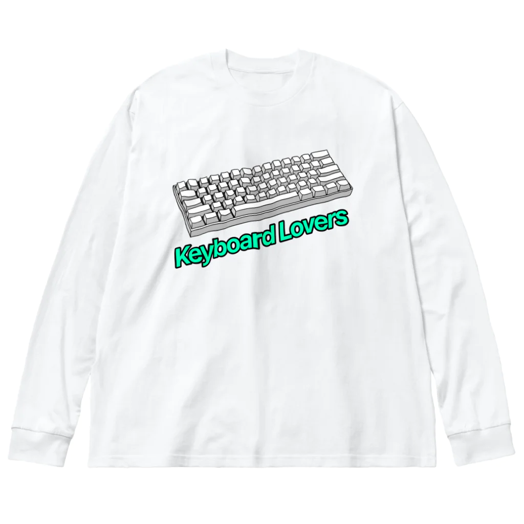 ChimØのKeyboard Lovers ビッグシルエットロングスリーブTシャツ