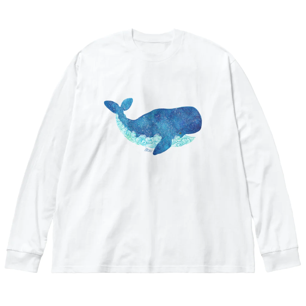 Yukie Shiratori (しらとり ゆきえ)のくじら1 Big Long Sleeve T-Shirt