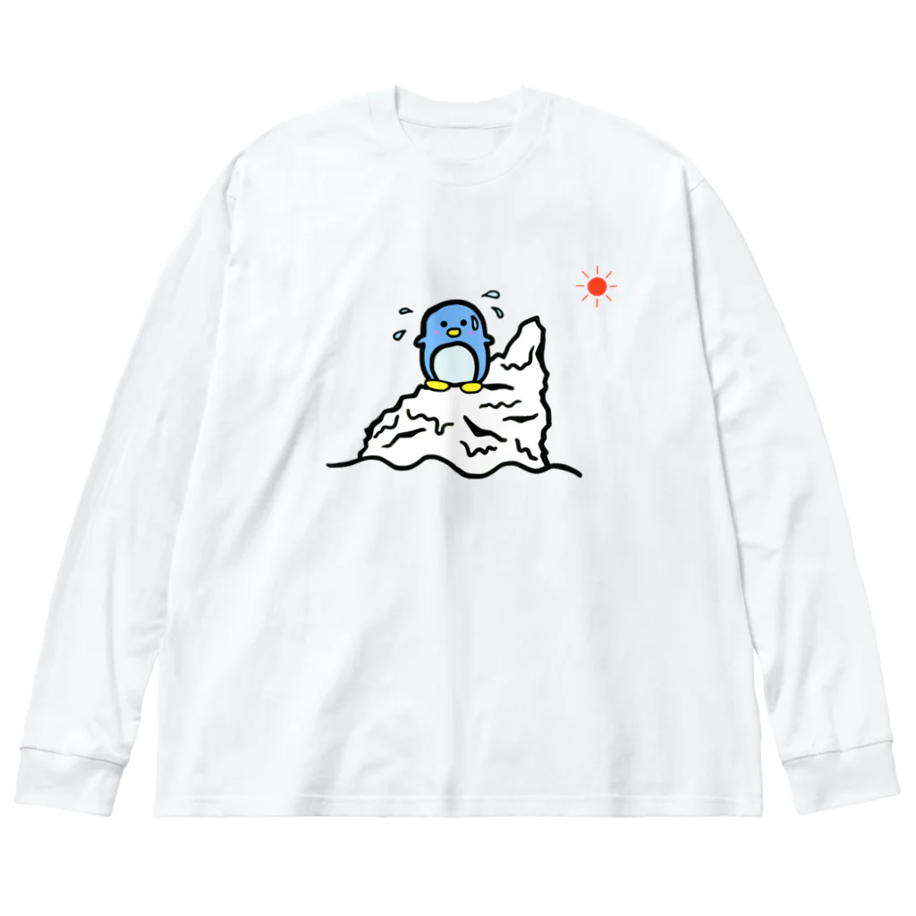 ムエックネのペンギン ビッグシルエットロングスリーブTシャツ