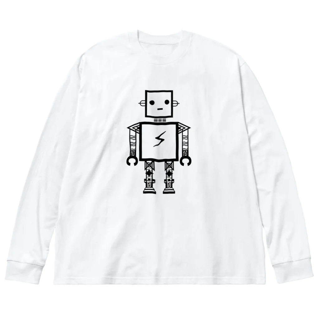 ムエックネのロボ Big Long Sleeve T-Shirt