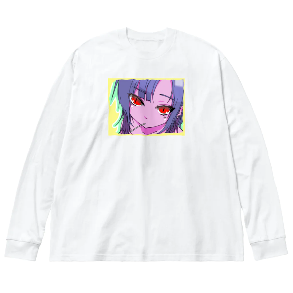 CrazeのSasha01 ビッグシルエットロングスリーブTシャツ