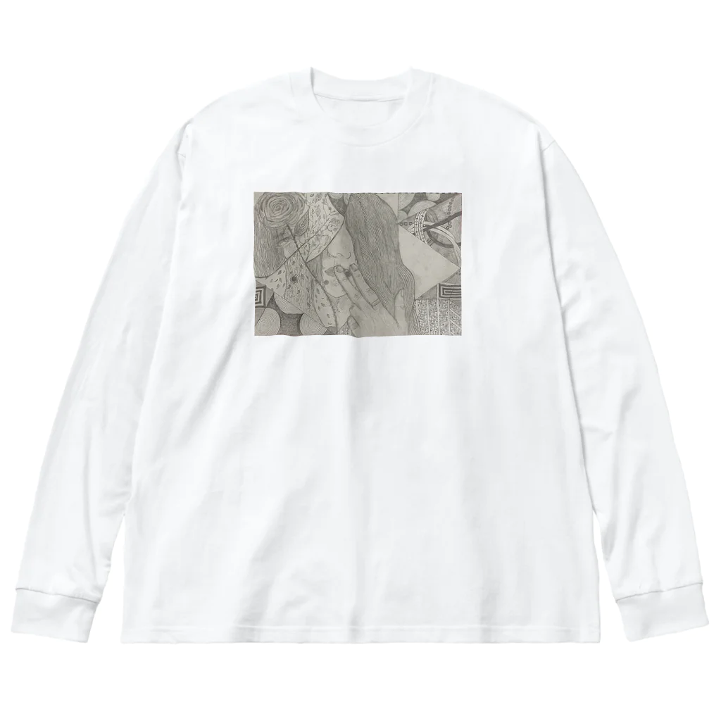 独創蒼彩の~Stem~ Big Long Sleeve T-Shirt