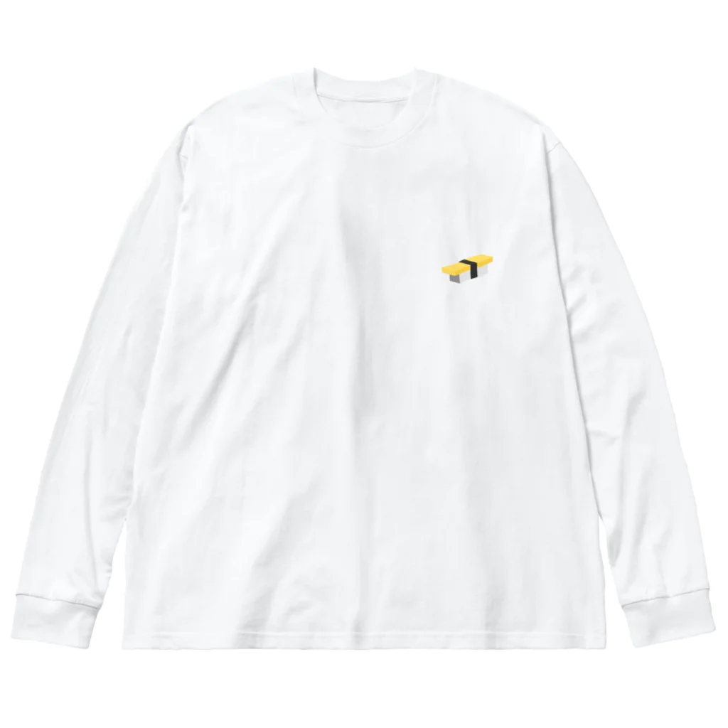 ペンギン寿司のTAMAGO ビッグシルエットロングスリーブTシャツ