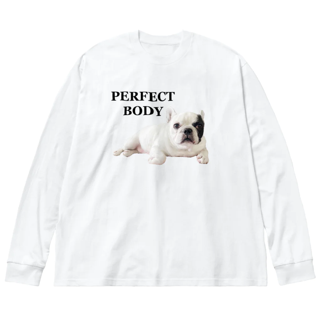 愛犬 コットンのPERFECT BODY ビッグシルエットロングスリーブTシャツ