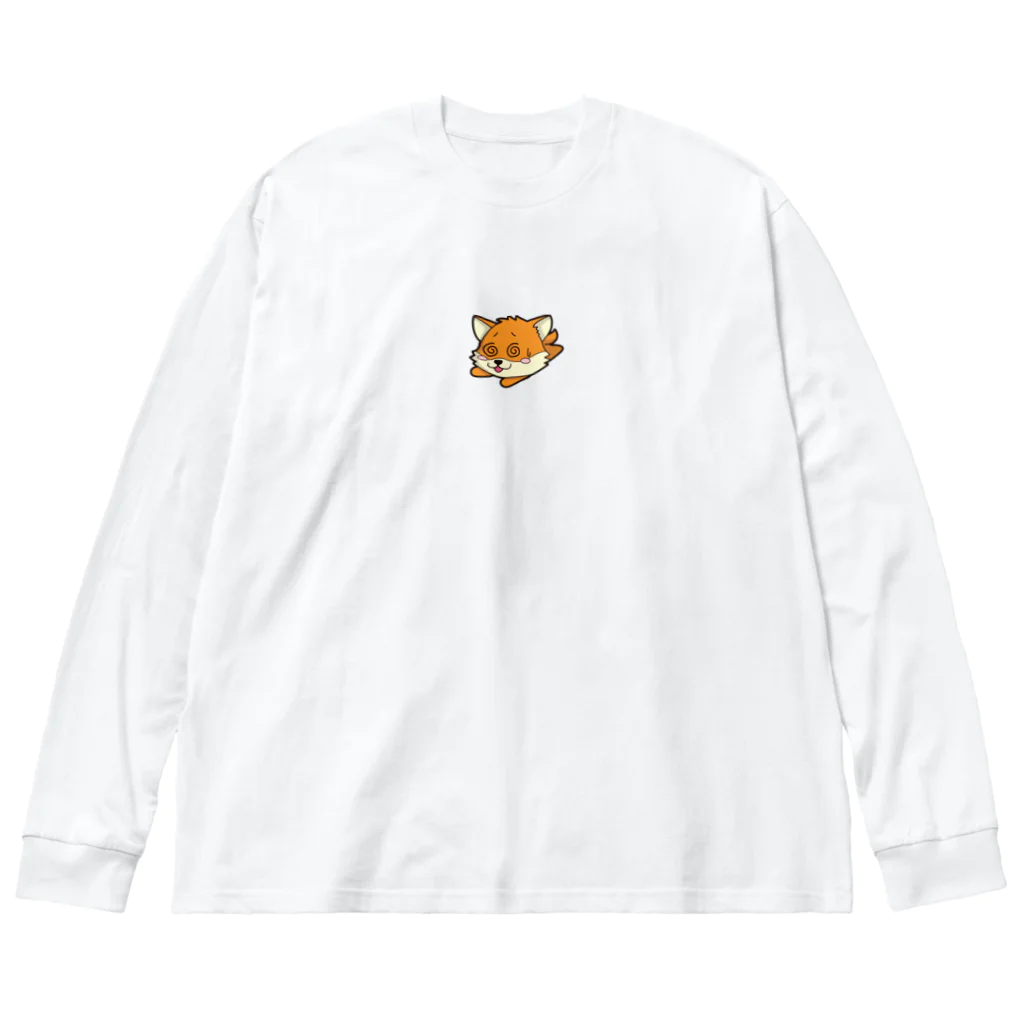 kon_konちゃんのこんこんちゃん Big Long Sleeve T-Shirt