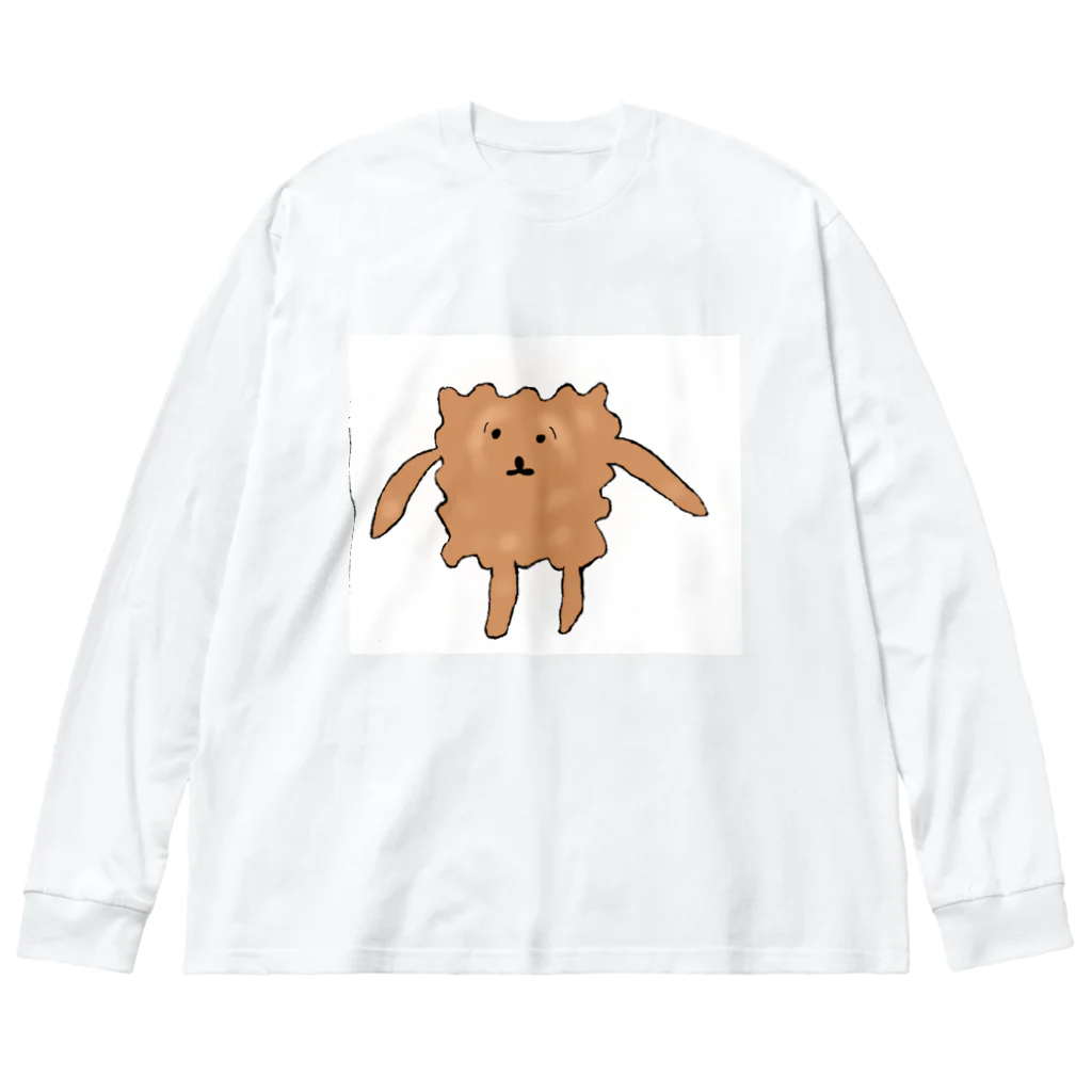 はるのショートブレッドくん ビッグシルエットロングスリーブTシャツ