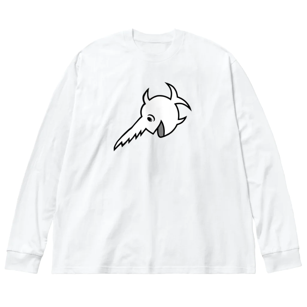 stereovisionの笑うノコギリザメ Big Long Sleeve T-Shirt