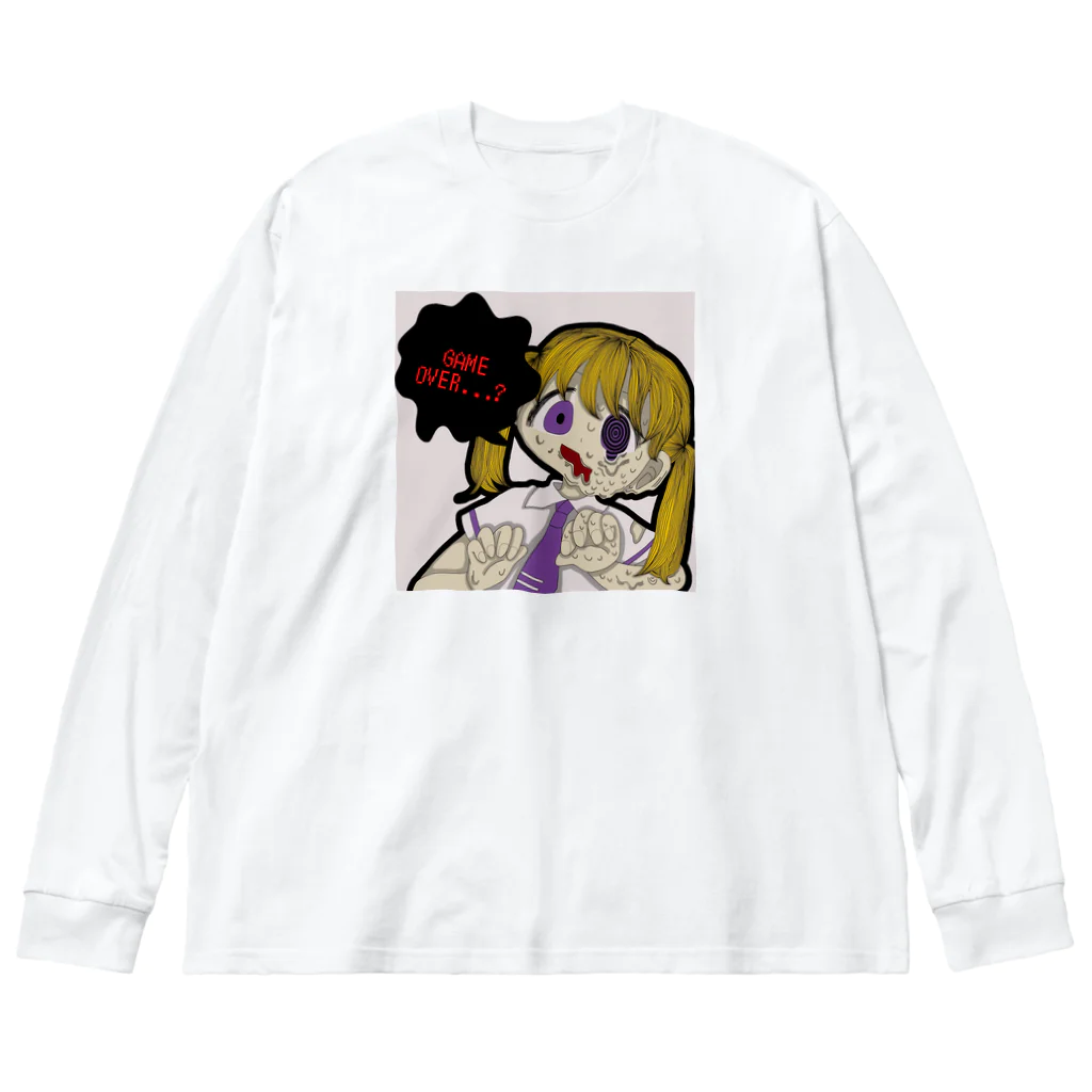 あじの溶ける Big Long Sleeve T-Shirt