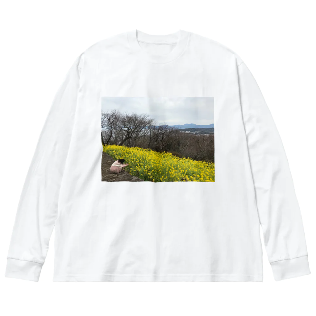 J1Ce9の菜の花とわたし Big Long Sleeve T-Shirt