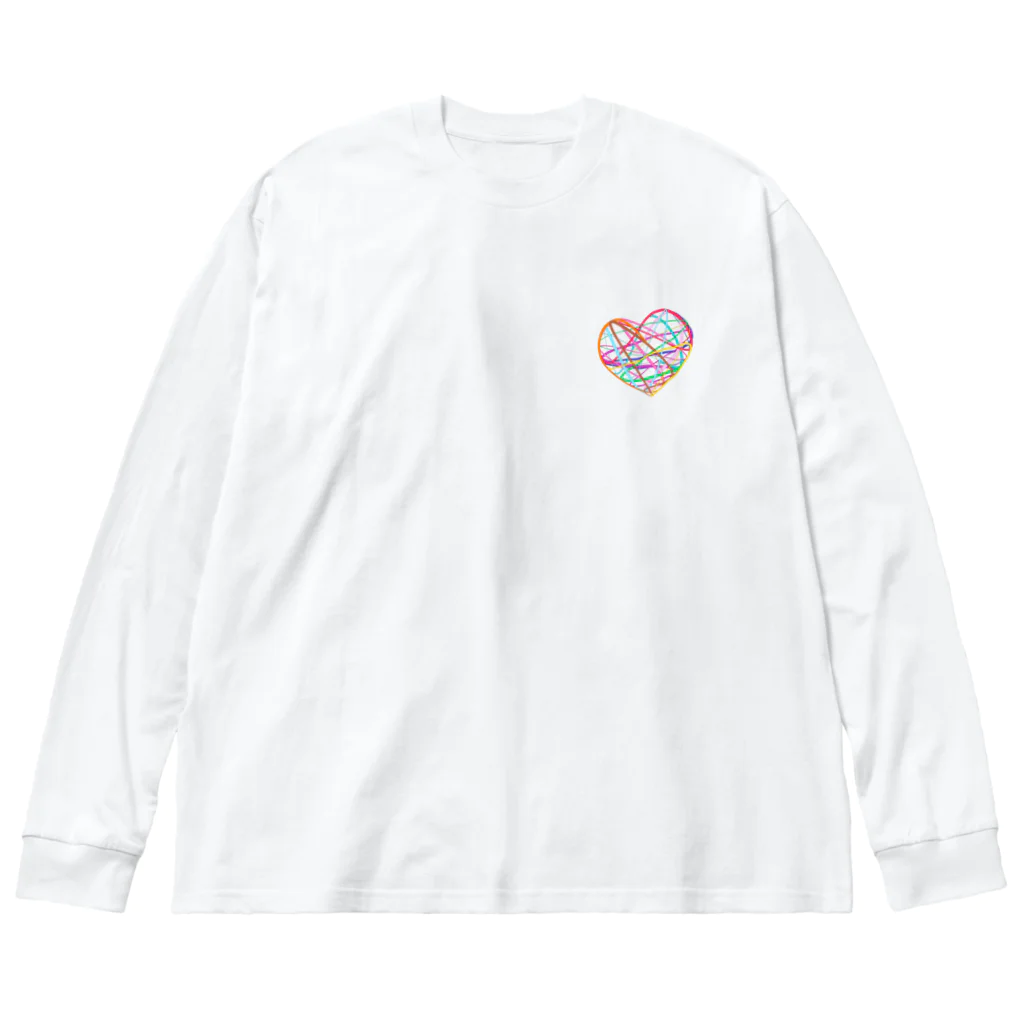 AKETAMA OFFICIAL GOODSのThe Concept of Gal Game ビッグシルエットロングスリーブTシャツ