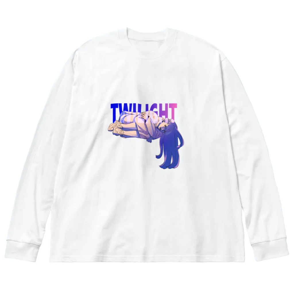 肉のTwilightGirl Big Long Sleeve T-Shirt