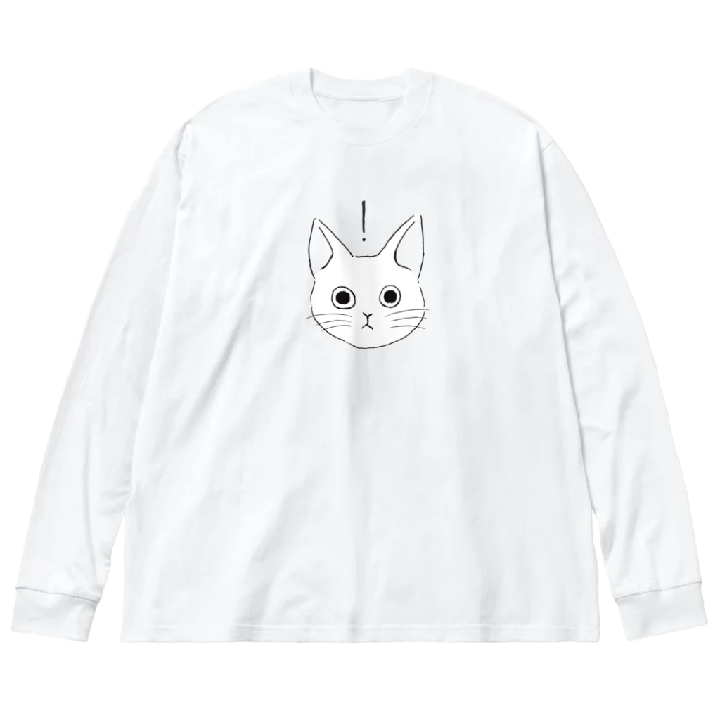 MoFのsurprise ねこ ビッグシルエットロングスリーブTシャツ