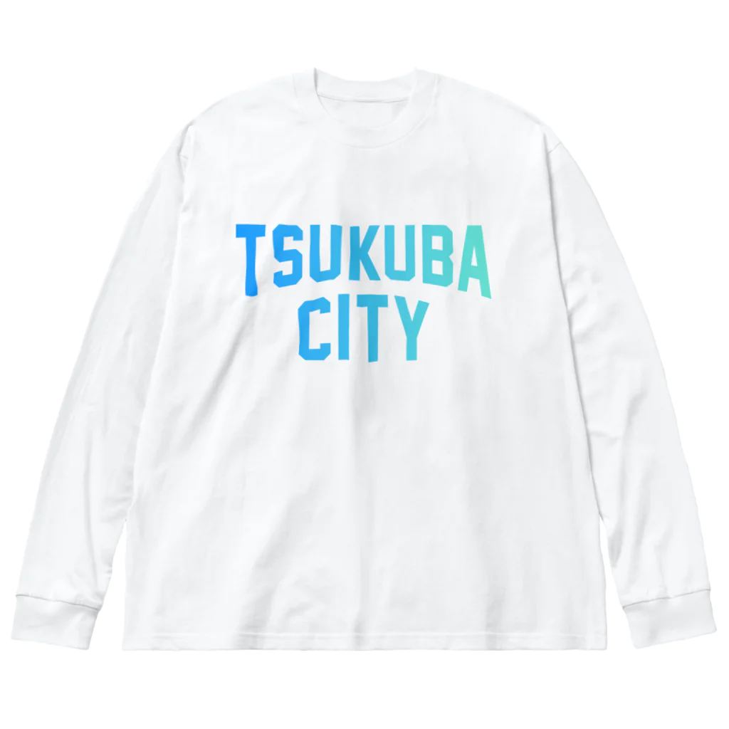 JIMOTO Wear Local Japanのつくば市 TSUKUBA CITY Big Long Sleeve T-Shirt