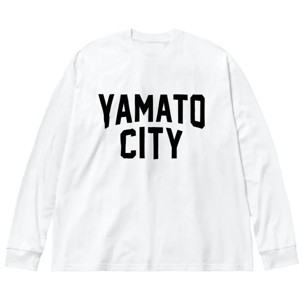 JIMOTOE Wear Local Japanの大和市 YAMATO CITY ビッグシルエットロングスリーブTシャツ