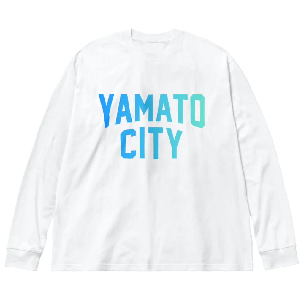 JIMOTO Wear Local Japanの大和市 YAMATO CITY ビッグシルエットロングスリーブTシャツ