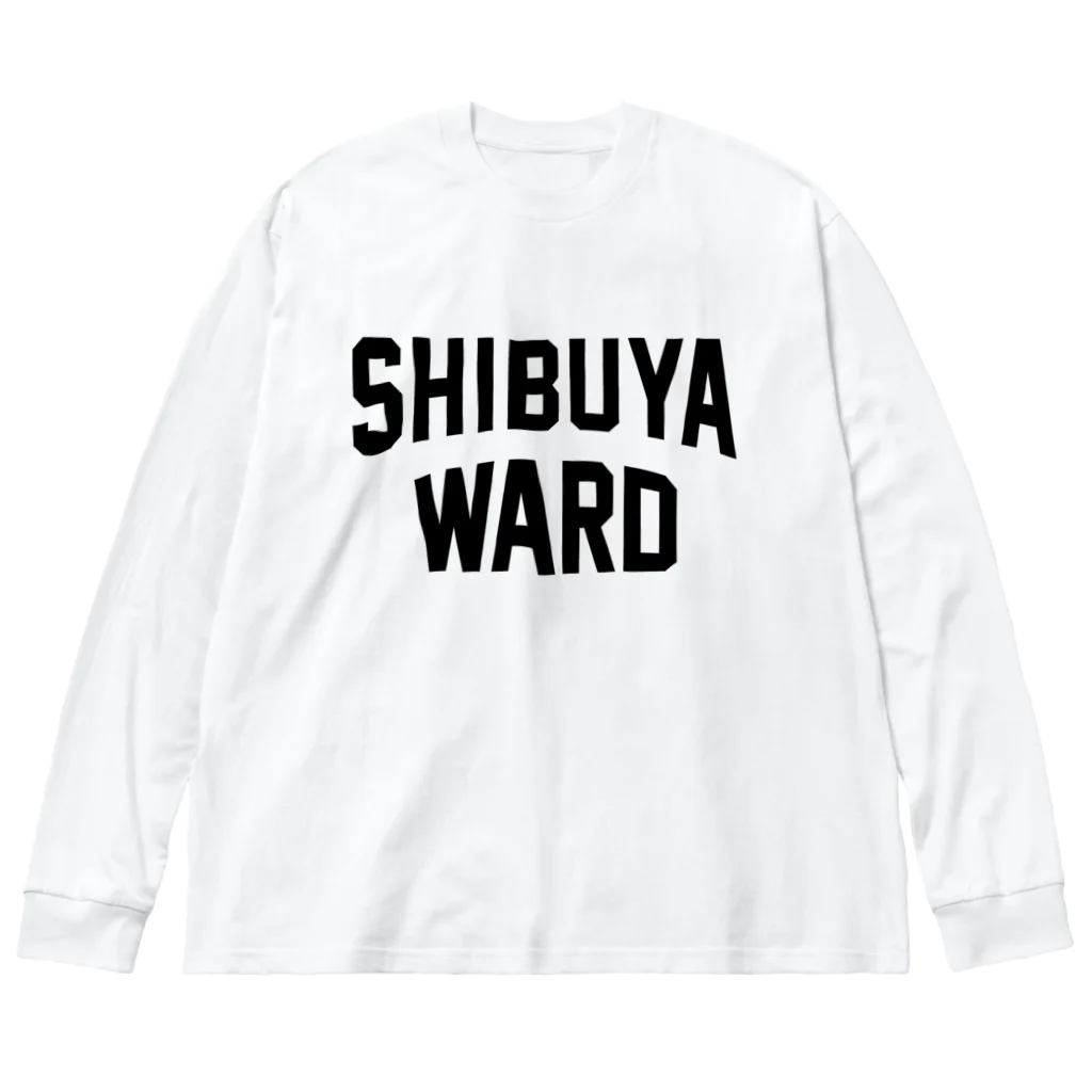 JIMOTO Wear Local Japanの渋谷区 SHIBUYA WARD ビッグシルエットロングスリーブTシャツ