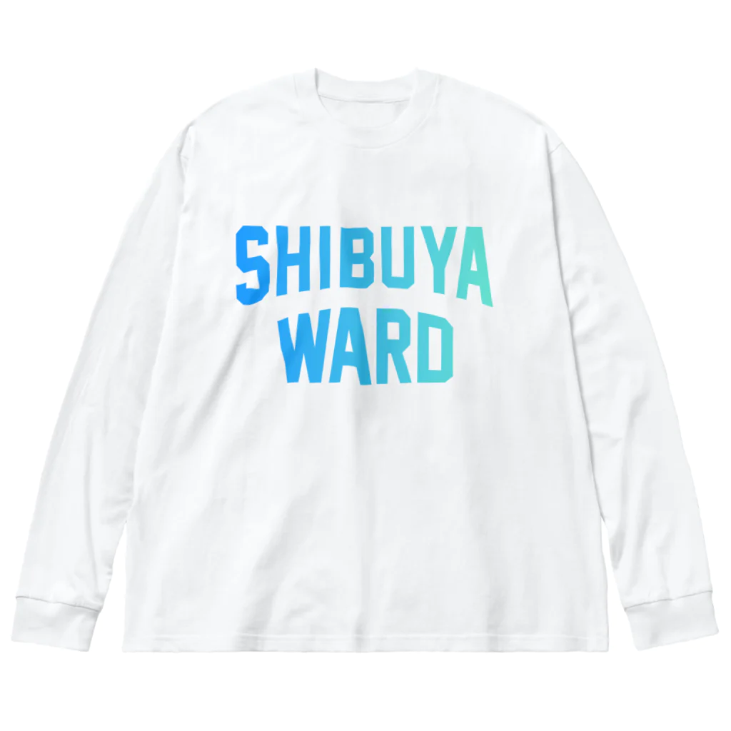 JIMOTO Wear Local Japanの渋谷区 SHIBUYA WARD Big Long Sleeve T-Shirt