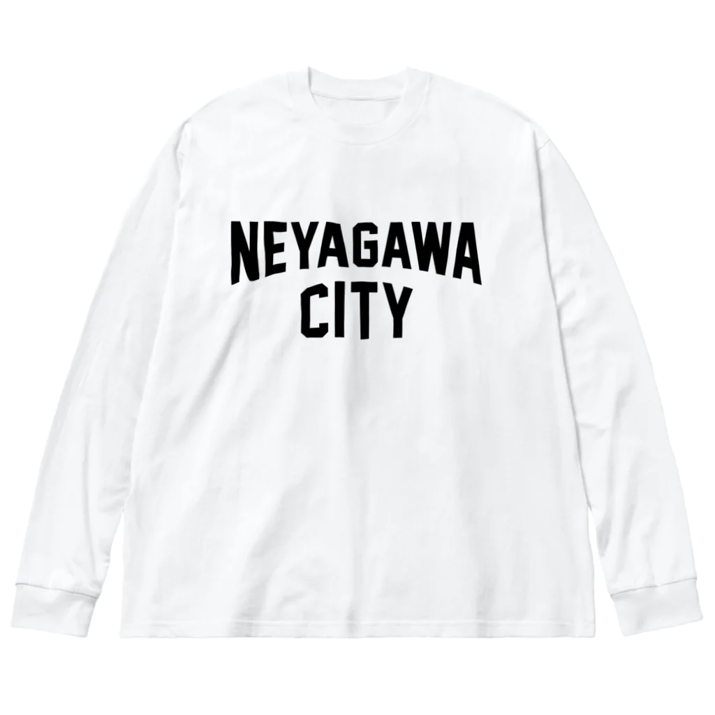 JIMOTOE Wear Local Japanの寝屋川市 NEYAGAWA CITY Big Long Sleeve T-Shirt