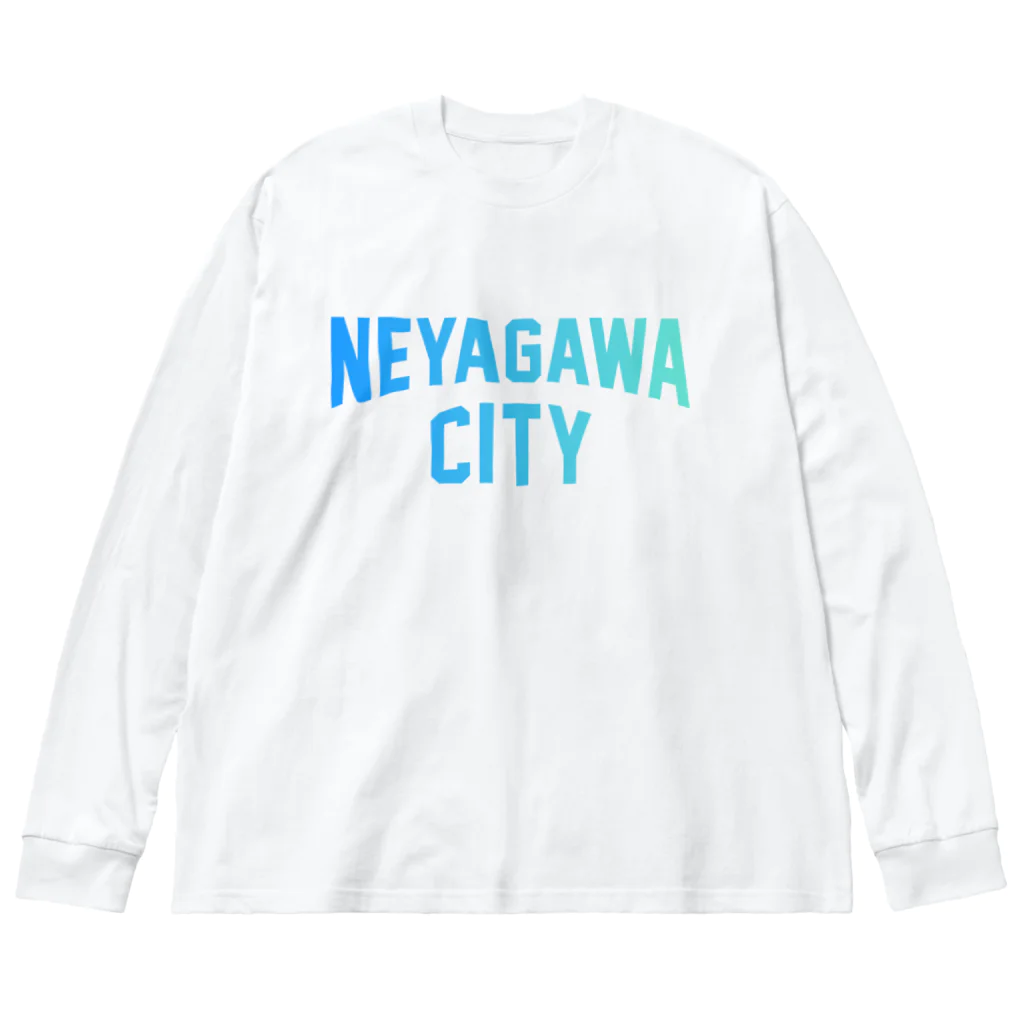 JIMOTOE Wear Local Japanの寝屋川市 NEYAGAWA CITY ビッグシルエットロングスリーブTシャツ