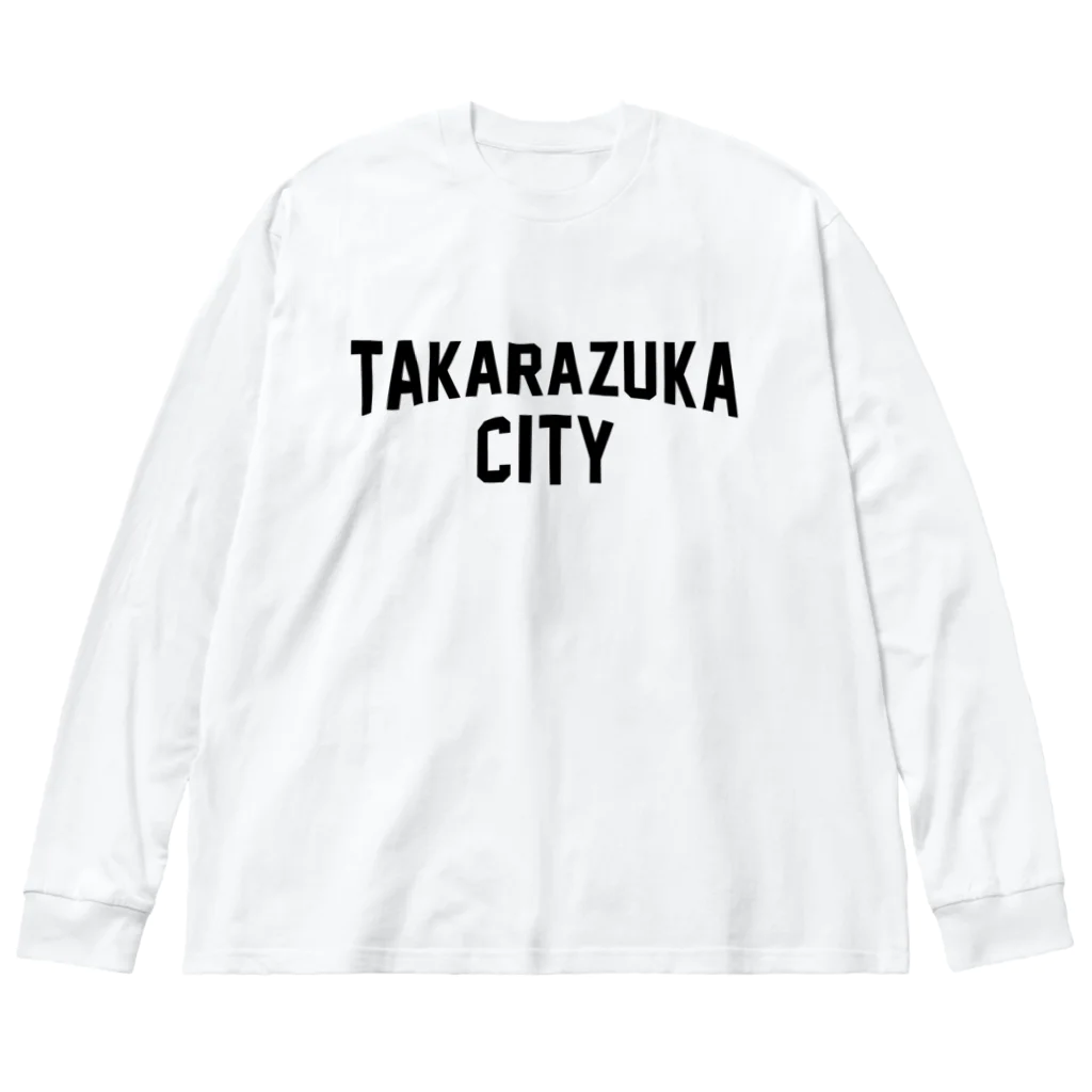 JIMOTO Wear Local Japanの宝塚市 TAKARAZUKA CITY ビッグシルエットロングスリーブTシャツ