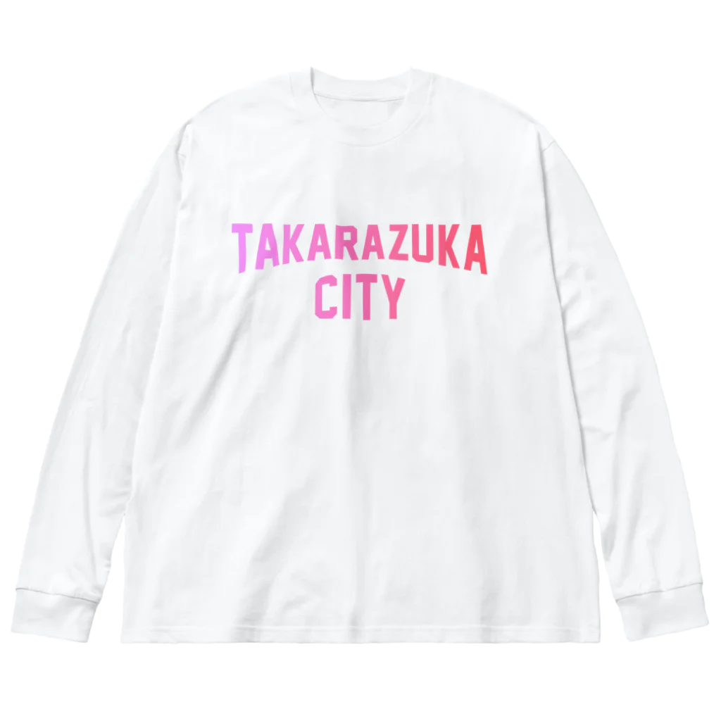 JIMOTO Wear Local Japanの宝塚市 TAKARAZUKA CITY ビッグシルエットロングスリーブTシャツ