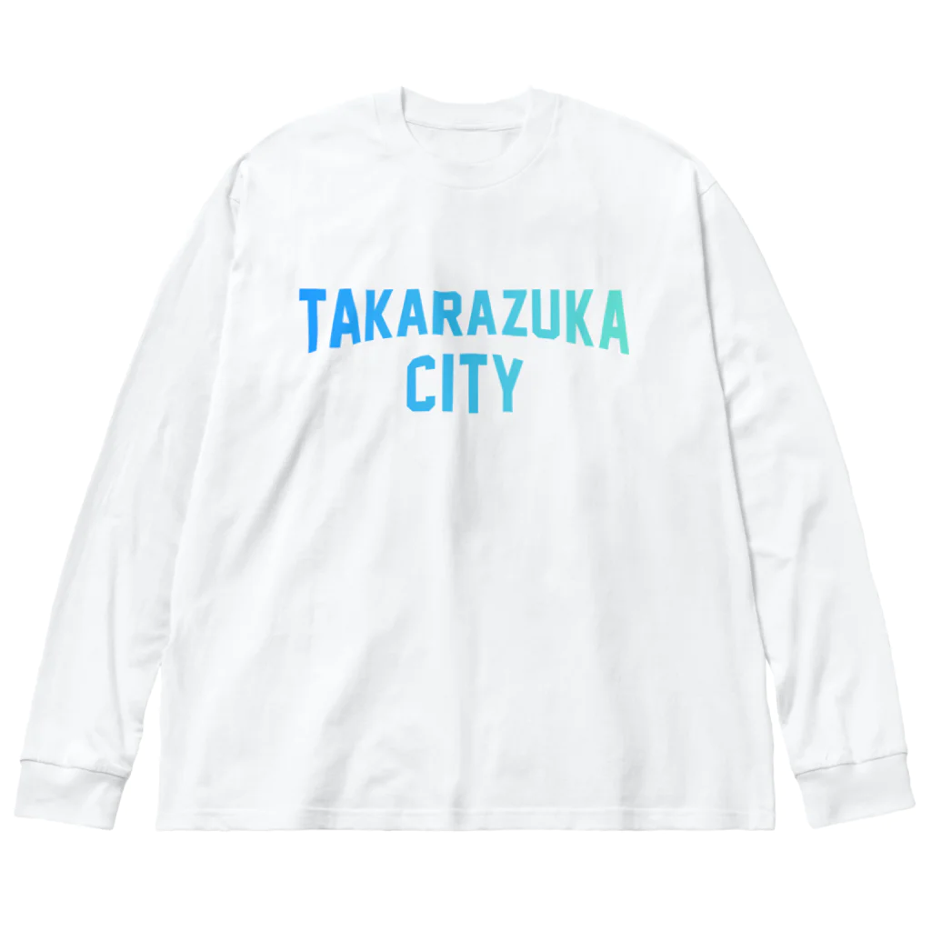 JIMOTO Wear Local Japanの宝塚市 TAKARAZUKA CITY ビッグシルエットロングスリーブTシャツ