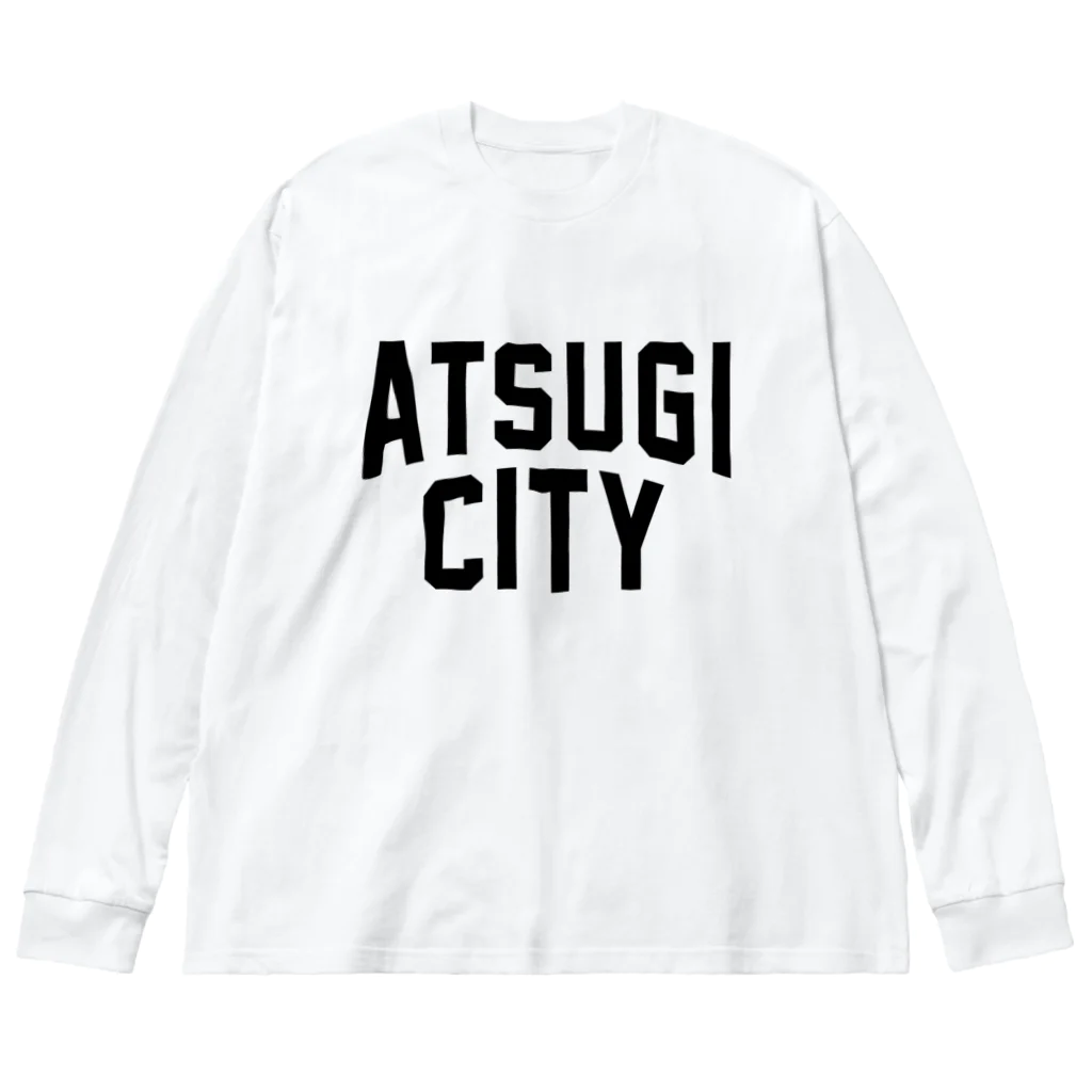 JIMOTO Wear Local Japanの厚木市 ATSUGI CITY ビッグシルエットロングスリーブTシャツ