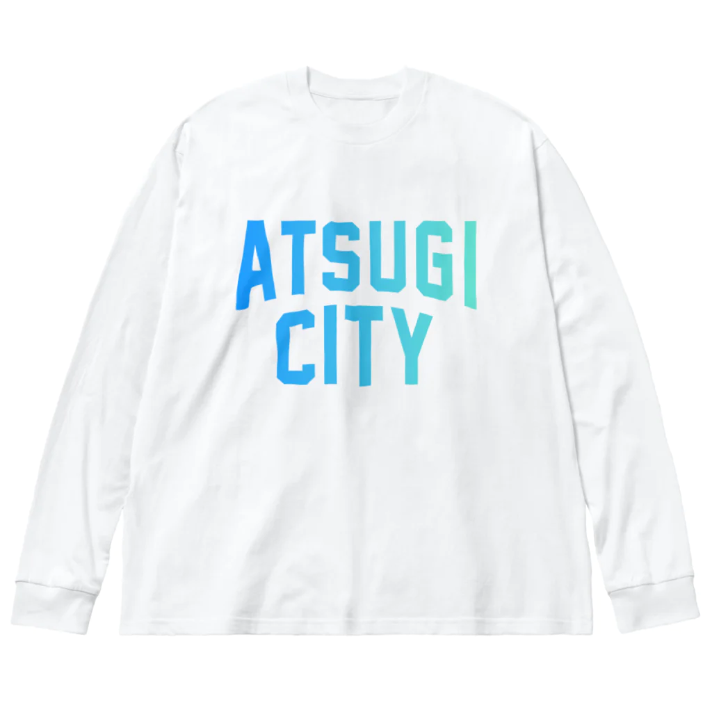 JIMOTO Wear Local Japanの厚木市 ATSUGI CITY ビッグシルエットロングスリーブTシャツ