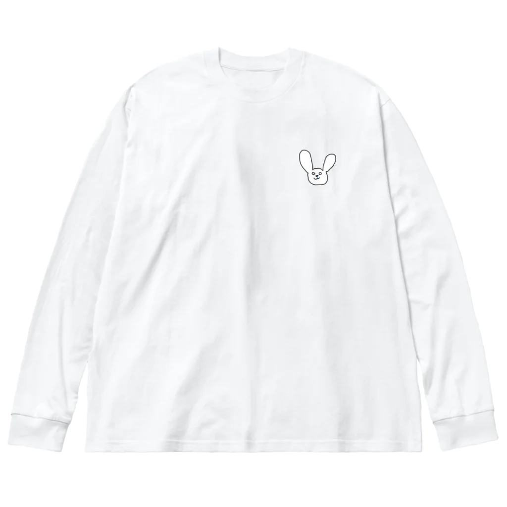 mmm1_m11の鼻垂れウサギ Big Long Sleeve T-Shirt