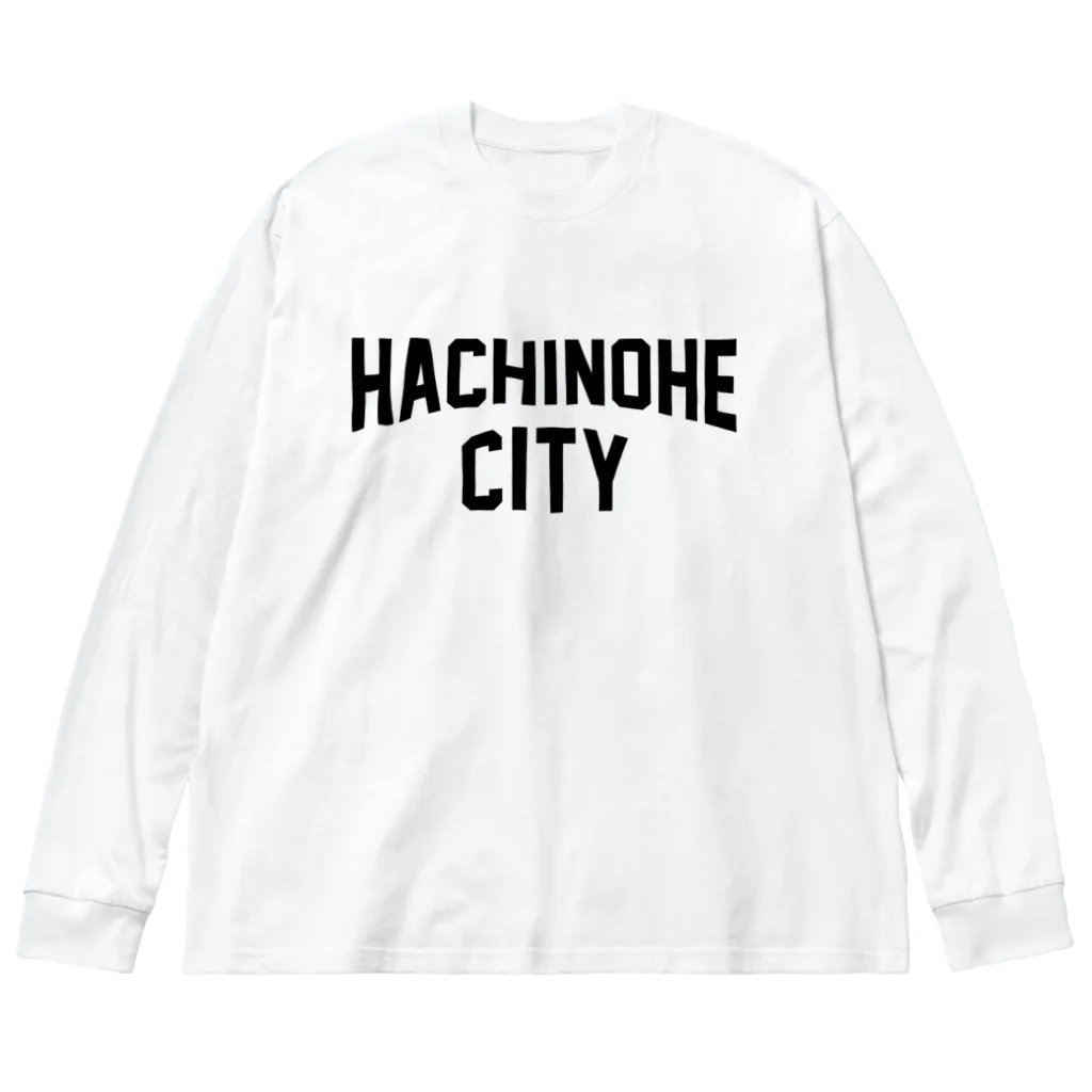 JIMOTOE Wear Local Japanの八戸市 HACHINOHE CITY ビッグシルエットロングスリーブTシャツ