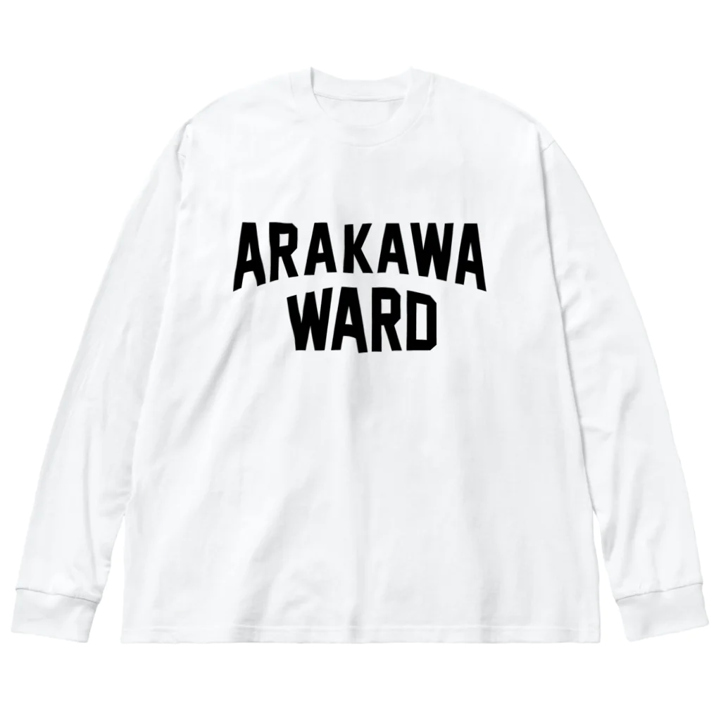 JIMOTO Wear Local Japanの荒川市 ARAKAWA CITY ビッグシルエットロングスリーブTシャツ