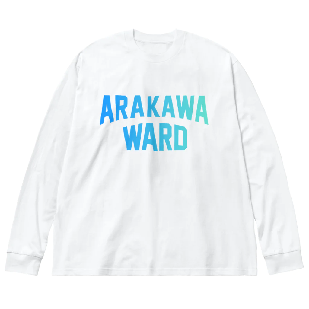 JIMOTO Wear Local Japanの荒川市 ARAKAWA CITY ビッグシルエットロングスリーブTシャツ