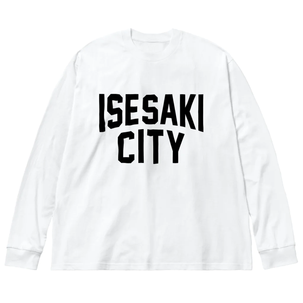 JIMOTO Wear Local Japanの伊勢崎市 ISESAKI CITY ビッグシルエットロングスリーブTシャツ