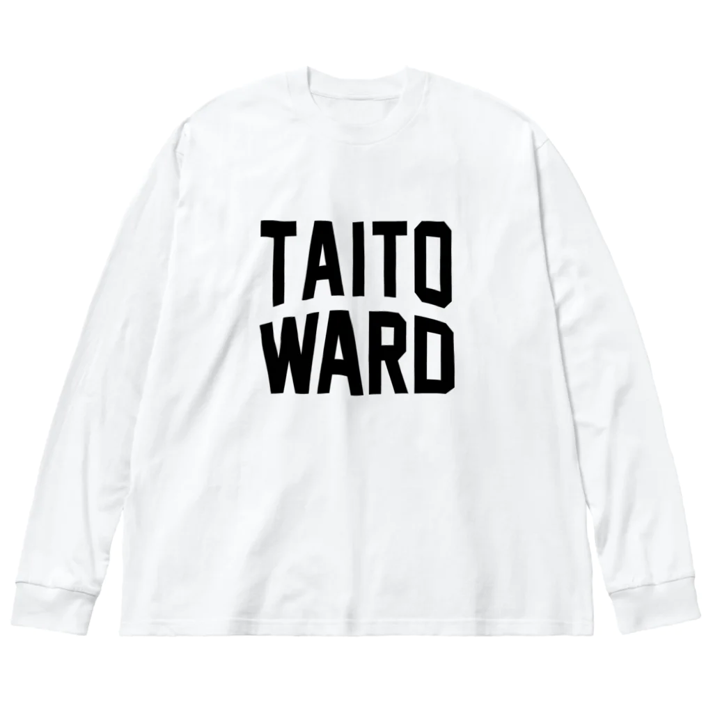 JIMOTO Wear Local Japanの台東区 TAITO WARD ビッグシルエットロングスリーブTシャツ