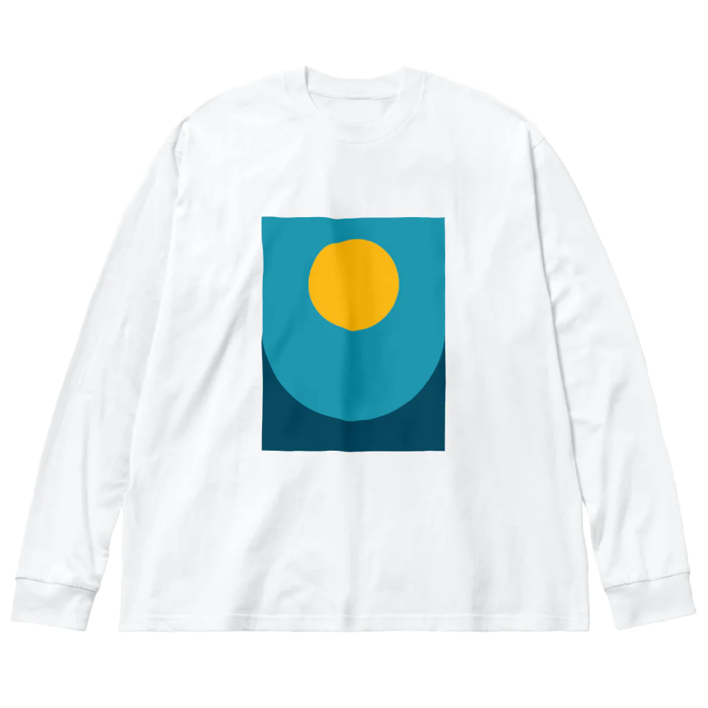 レトロ屋の月夜 Big Long Sleeve T-Shirt