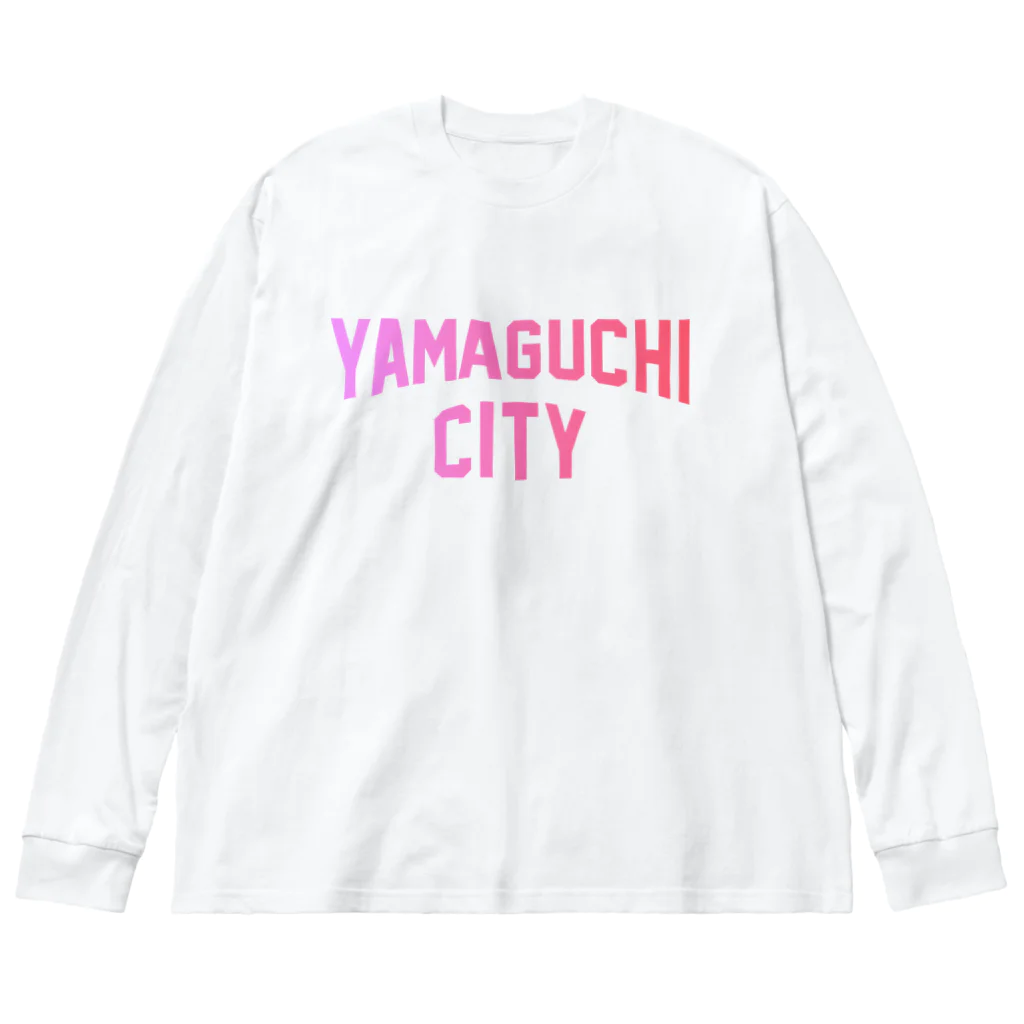 JIMOTO Wear Local Japanの山口市 YAMAGUCHI CITY ビッグシルエットロングスリーブTシャツ