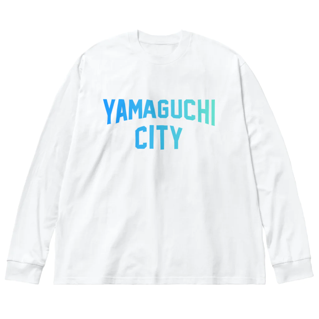 JIMOTO Wear Local Japanの山口市 YAMAGUCHI CITY Big Long Sleeve T-Shirt