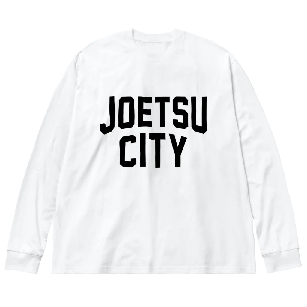 JIMOTO Wear Local Japanの上越市 JOETSU CITY ビッグシルエットロングスリーブTシャツ