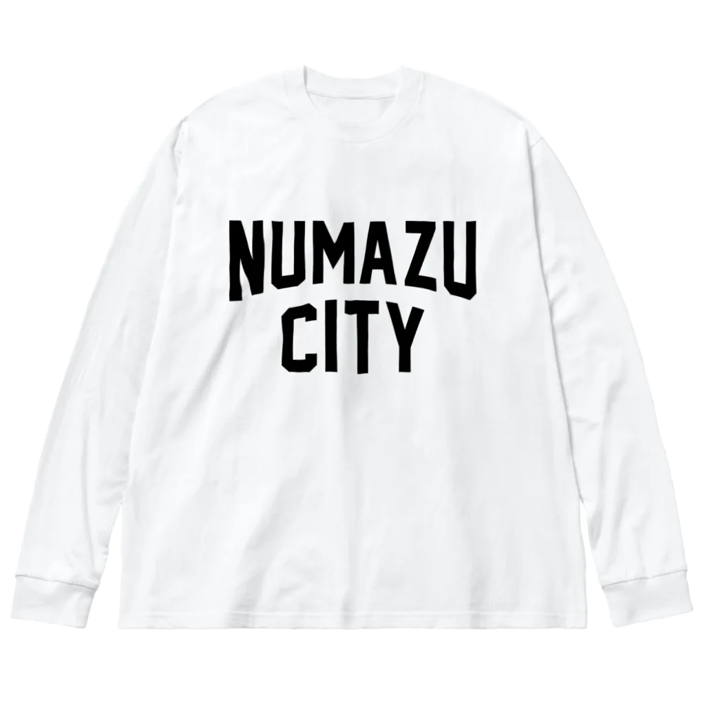 JIMOTO Wear Local Japanの沼津市 NUMAZU CITY ビッグシルエットロングスリーブTシャツ