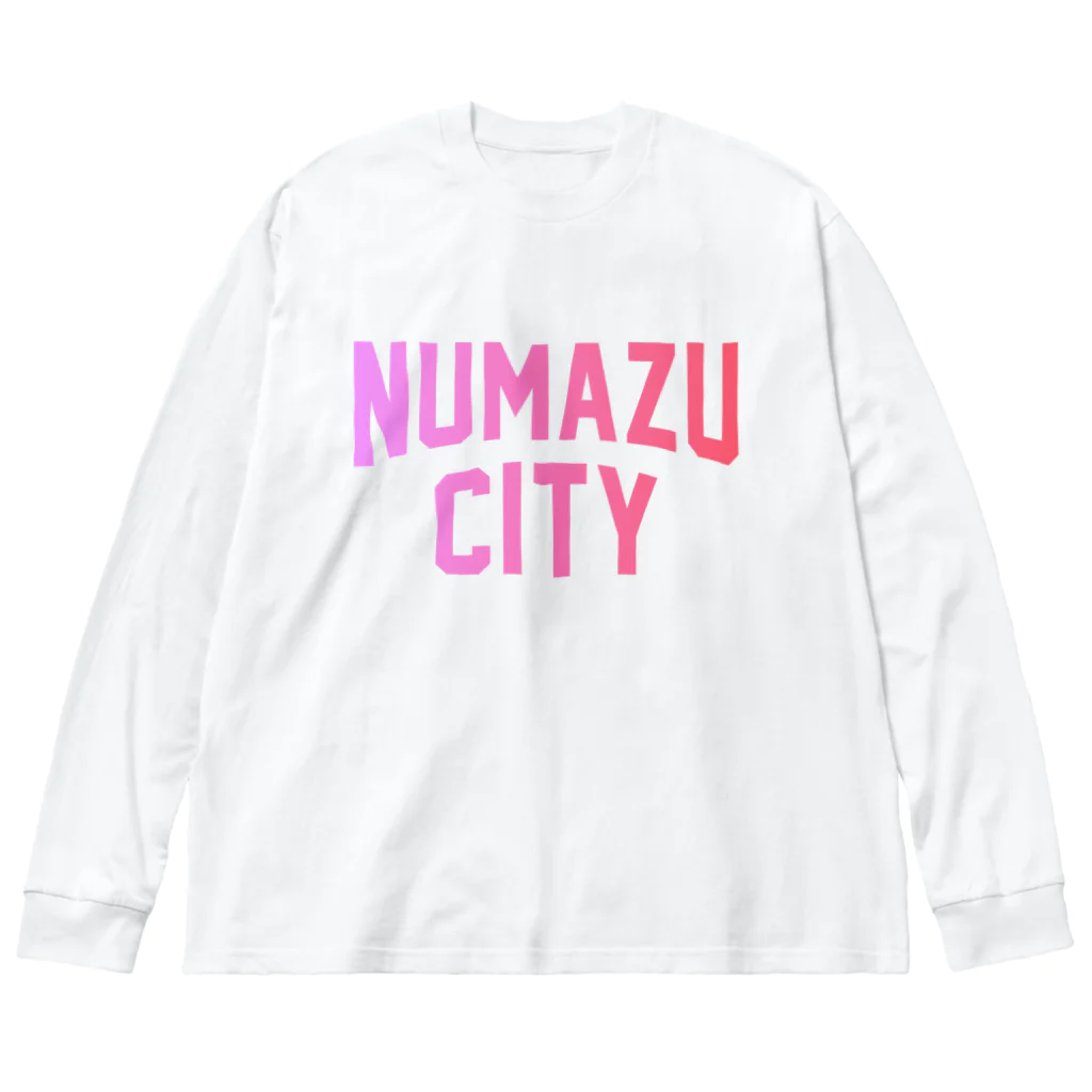 JIMOTO Wear Local Japanの沼津市 NUMAZU CITY ビッグシルエットロングスリーブTシャツ