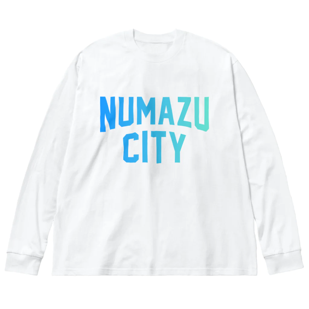 JIMOTO Wear Local Japanの沼津市 NUMAZU CITY ビッグシルエットロングスリーブTシャツ