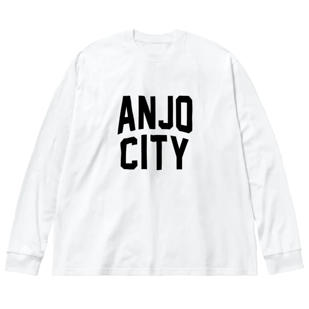 JIMOTO Wear Local Japanの安城市 ANJO CITY ビッグシルエットロングスリーブTシャツ