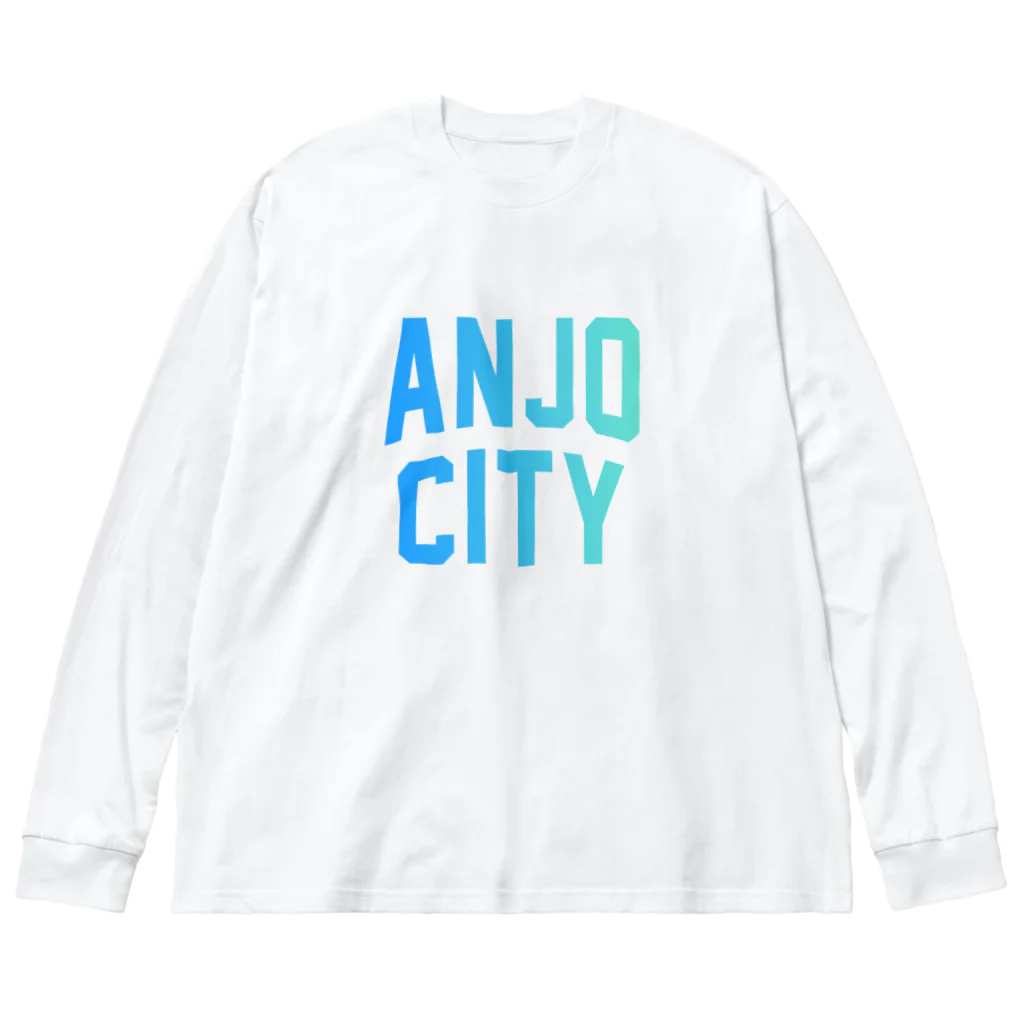 JIMOTOE Wear Local Japanの安城市 ANJO CITY Big Long Sleeve T-Shirt