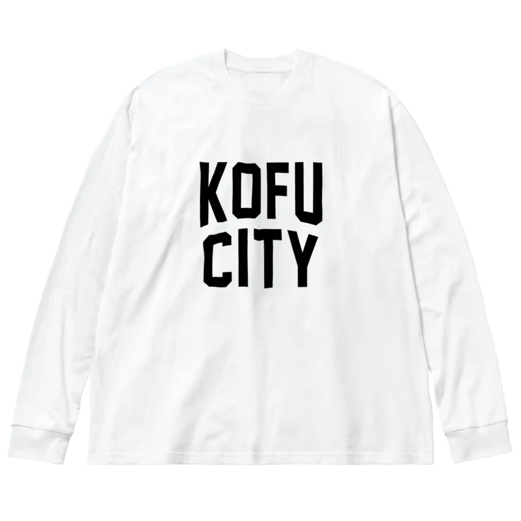 JIMOTO Wear Local Japanの甲府市 KOFU CITY ビッグシルエットロングスリーブTシャツ